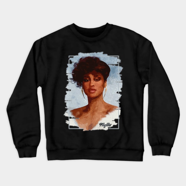 Phyllis hyman | Poster art Crewneck Sweatshirt by Nana On Here